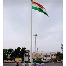 30 Meter Octagonal Mild Steel Flag Mast