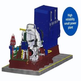 3000 kW Back Pressure Turbine