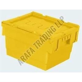 300mm Yellow Plastic Tote Bin