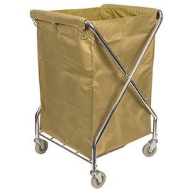 36" Stainless Steel Hotel Luggage Cart