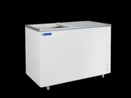 393 Liter Flat Glass Deep Freezer