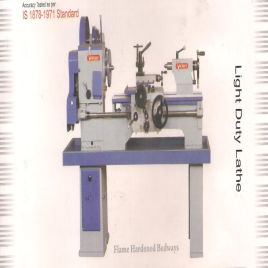 4 1/2'''' Light Duty Turning Equipment Manual