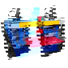 Automatic 4kW Roofing Sheet Fabrication Machine