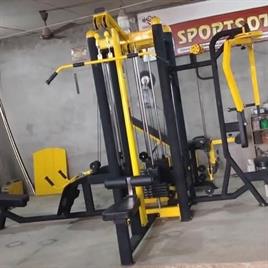 Heavy Duty 4 Station Gym Machine