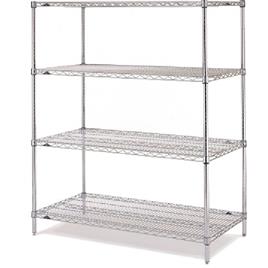 4 Tier Wire Mesh Rack