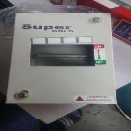 4 Way Single Door Electrical MCB Box
