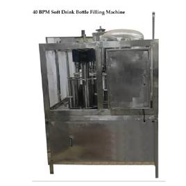 Automatic 40 BPM Soft Drink Bottling Machine