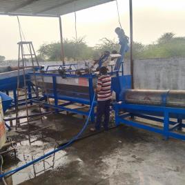 40 Hp Semi Automatic Recycling Machine, 1 Ton/hr Capacity