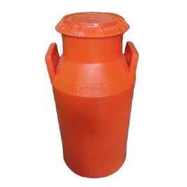 40L Orange Plastic Milk Container