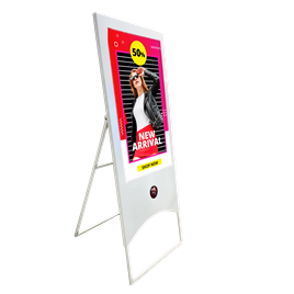 43" FHD A Frame Standee Device