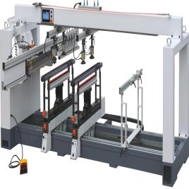 4.5Kw Triple Wood Boring Machine
