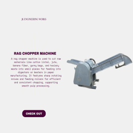 5 HP Fabric Chopping Machine