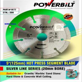 Powerbilt 5" Diamond Stone Cutting Blade
