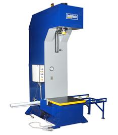 50 Hz Mild Steel C Frame Press Straightening Machine
