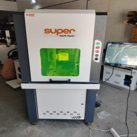 50W Gold Fiber Laser Cutting Machine