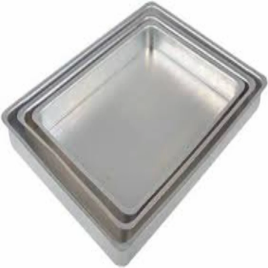 500 ml Silver Aluminum Restaurant Tray