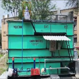 5000 LPH Industrial Wastewater MBR Plant