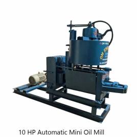 6 Bolt 10 HP Automatic Oil Mill, 4 ton/day Capacity