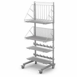 Kinesys Mobile Stainless Steel Rack