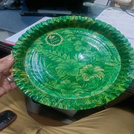 6 Inch Designer Disposable Paper Plate