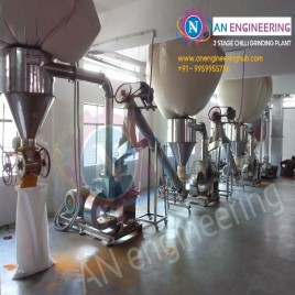 60 HP Automatic Impact Pulverizer, 500 kg/hr