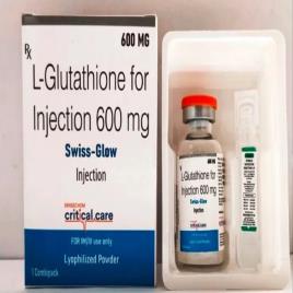 600mg Glutathione Clinical Injection, Box Packaging