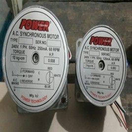 60 RPM Synchronous Servo Motors, 240V