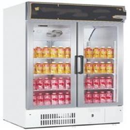630 Ltr Vertical Visi Refrigerator
