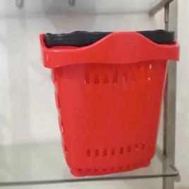 65L Plastic Shopping Trolley