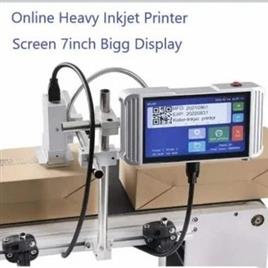 7 Inch Display Solvent Inkjet Machine