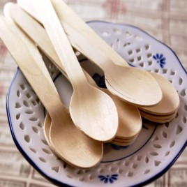 7-Inch Wooden Kitchen Spoon