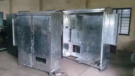 7 Tank Stainless Steel Fabrication Enclosure