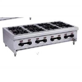 8 Burner Commercial Gas Range