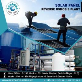 8000 LPH FRP Solar RO Equipment