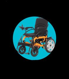 8019 Steel Wheelchair