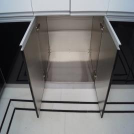 820mm Side Opening Stainless Steel Home Cabinet
