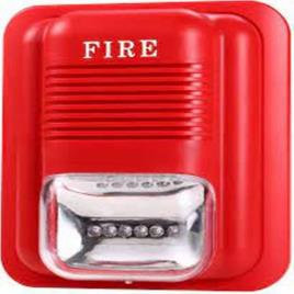 ABS Siren with Flasher, Office Use, 6x6 Inch