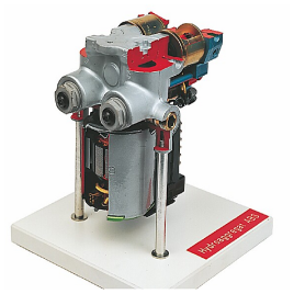 ABS Hydro Unit Cutaway Model