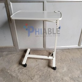 ABS Top Adjustable Overbed Table