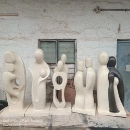 FRP Abstract Art Sculpture