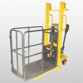 AC Powered Lift Platform Stacker