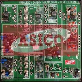 Laboratory AC Mains Frequency Division Multiplexing Machine AE 438
