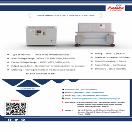 AC Three-Phase Voltage Stabilizer