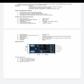 3 Axis Accelerometer Device ADXL335