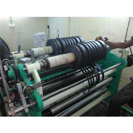 Semi-Automatic Slitter Rewinder Machine