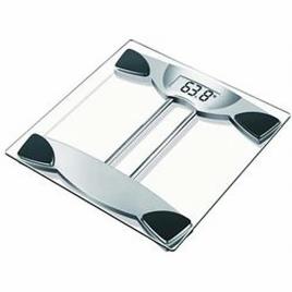 Eston Acrylic Glass Silver Digital Scale, Hotel Use