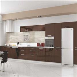 Gloss Acrylic Straight Kitchen