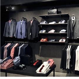 Acrylic Wall Mounted Jacket Racks