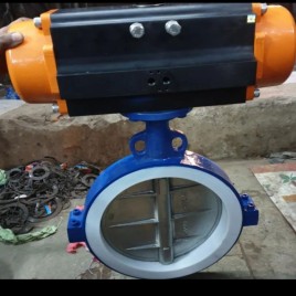 Actuated High Pressure Butterfly Valve