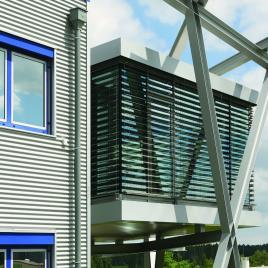 Adjustable Aluminium Motorized Louver